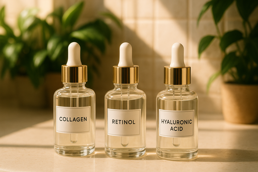 How to combine collagen, hyaluronic acid, and retinol in your skincare routine