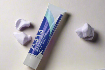A313 shadow background with cream dollops